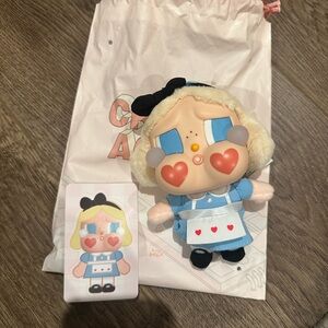 Pop Mart CryBaby Crying Again Series Vinyl Face Plush - SHE’S ALICE